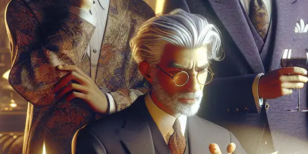 A cozy library scene with diverse characters reading AV novels and watching films, illuminated by warm golden light.